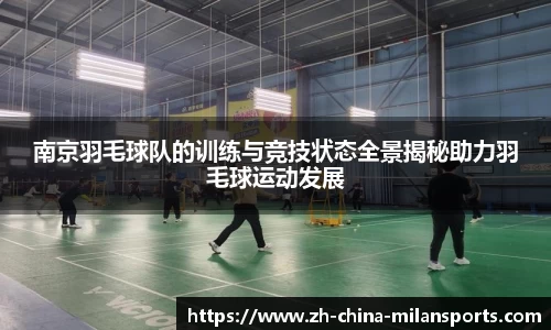 南京羽毛球队的训练与竞技状态全景揭秘助力羽毛球运动发展